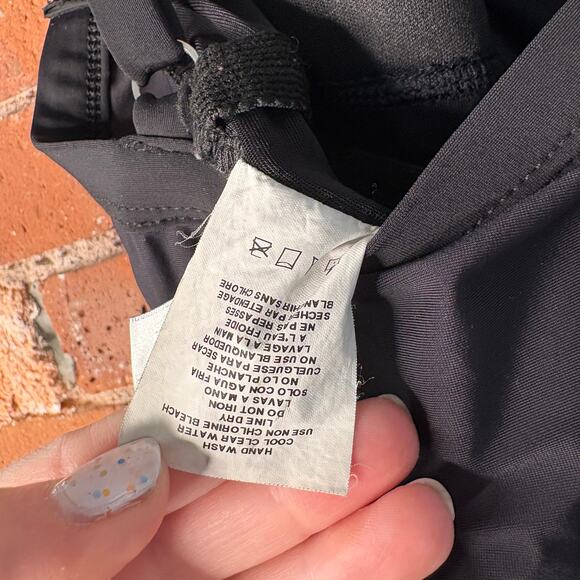 MagicSuit by MiracleSuit One Piece Swim Dress Skirted Ruched Square Neck Sz 12 - Picture 11 of 11